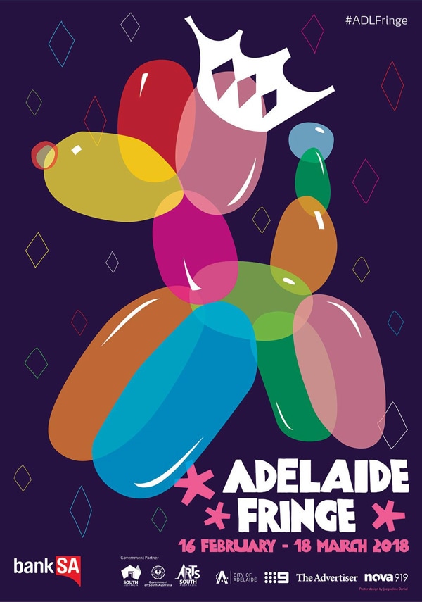 Adelaide Fringe Festival Poster 2018